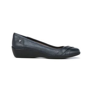 LIFE STRIDE VELOCITY Womens Navy I Loyal Wedge Slip On Ballet Flats 8.5 W